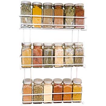 Wall Mounted Spice Rack