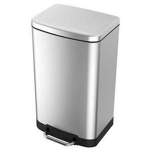 40 Liter Rectangle Stainless Steel Trash Can - Threshold™