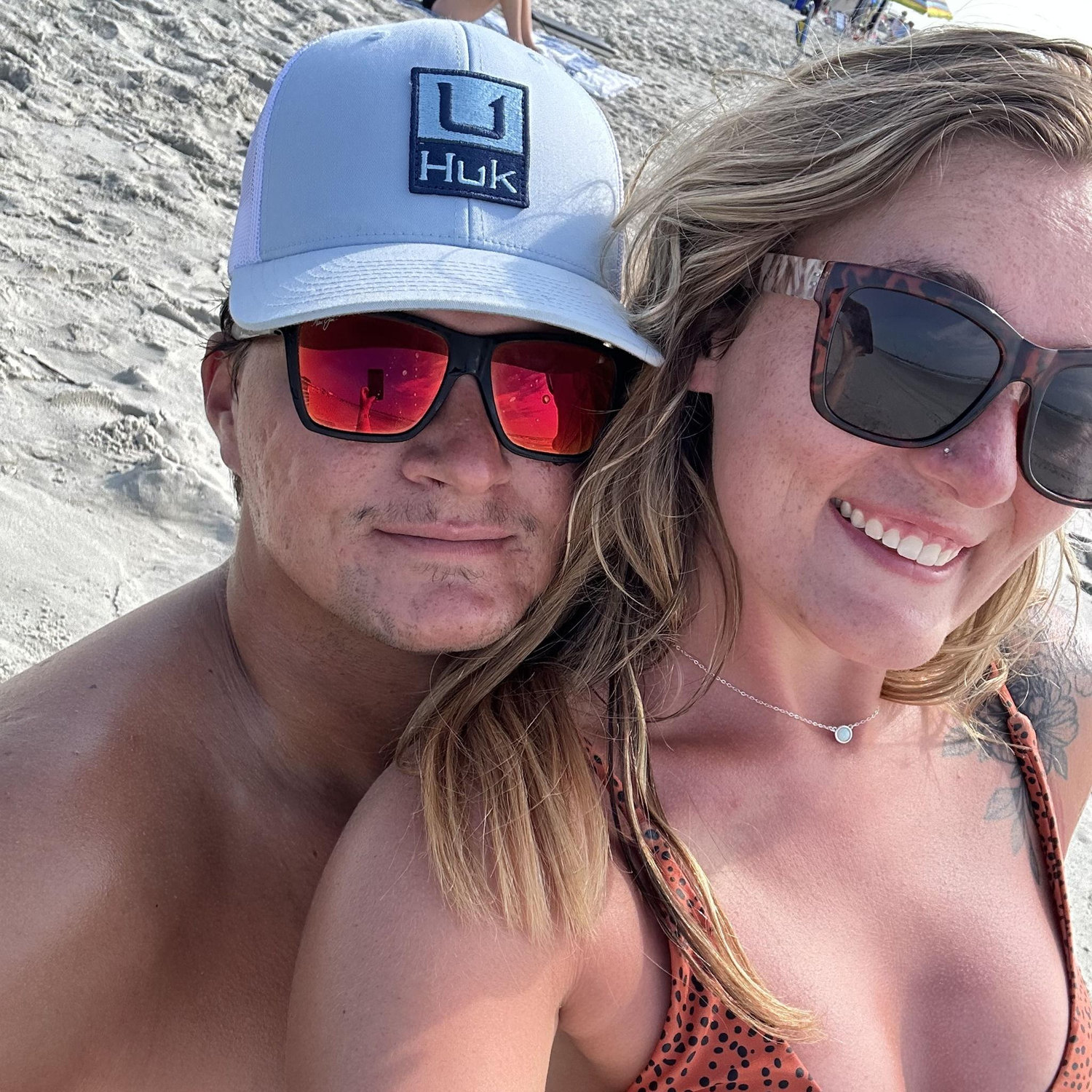 Our first beach trip together