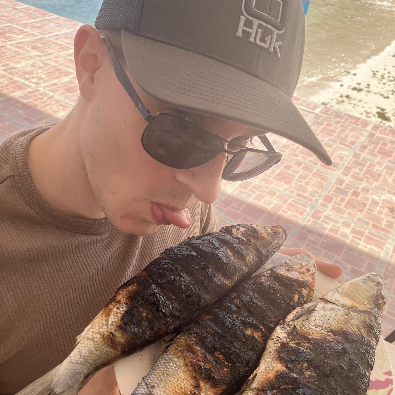 Just goofing with the bangus