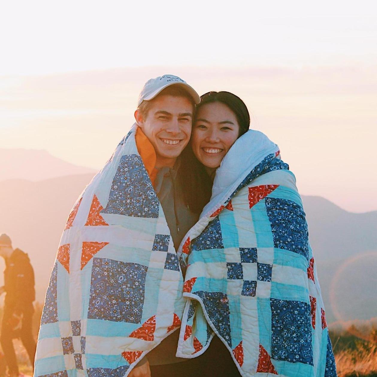 Hiking at Max Patch Mountain