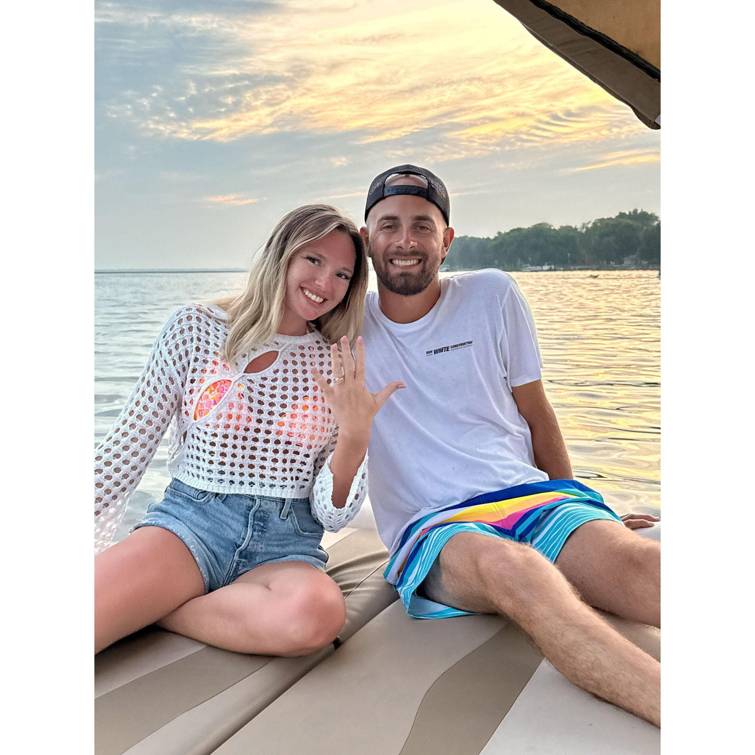 Post dinner boat ride to watch the sunset!