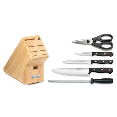 Wüsthof Gourmet 6-Piece Starter Knife Block Set
