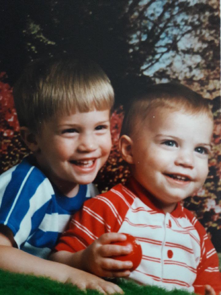 Greg and his best man!