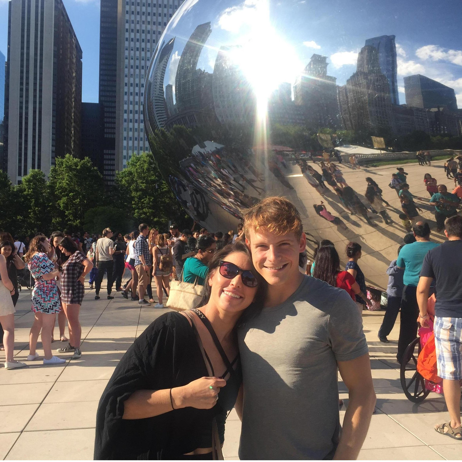Chicago! Our first trip together :)