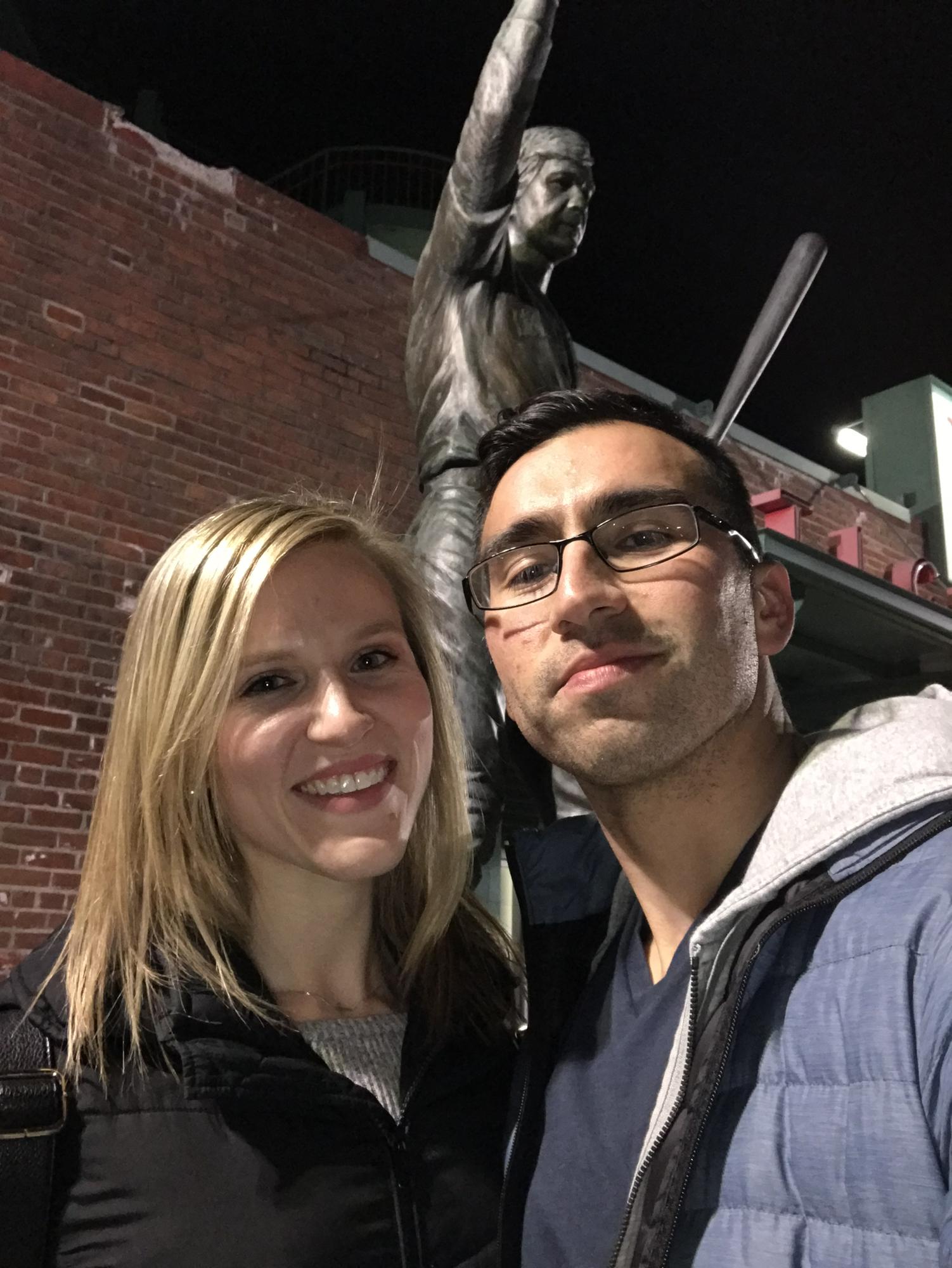 First picture ever taken together!