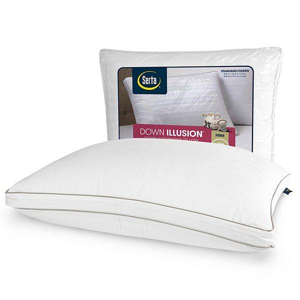 Serta® Down Illusion Firm Bed Pillow King