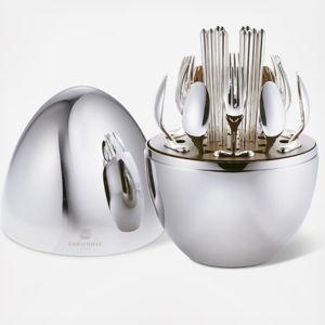 Christofle; Mood Asia 24-Piece Flatware Set, Service for 6