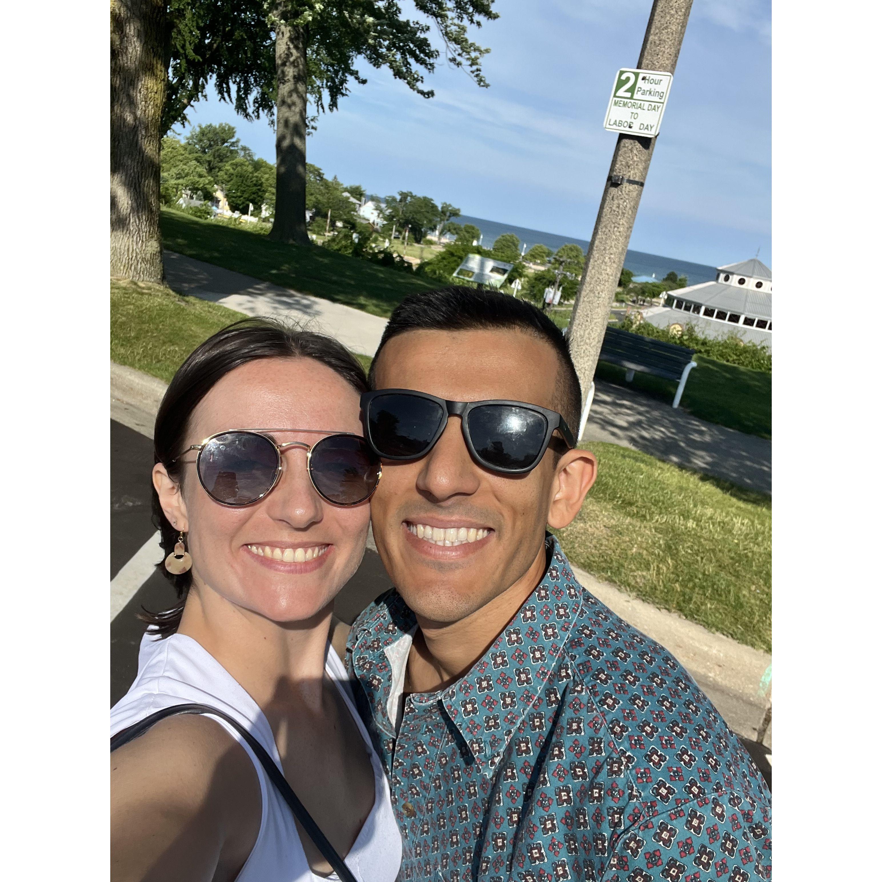 After we found the wedding venue!