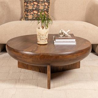 Wyatt Semi-Sphere Mango Wood Coffee Table