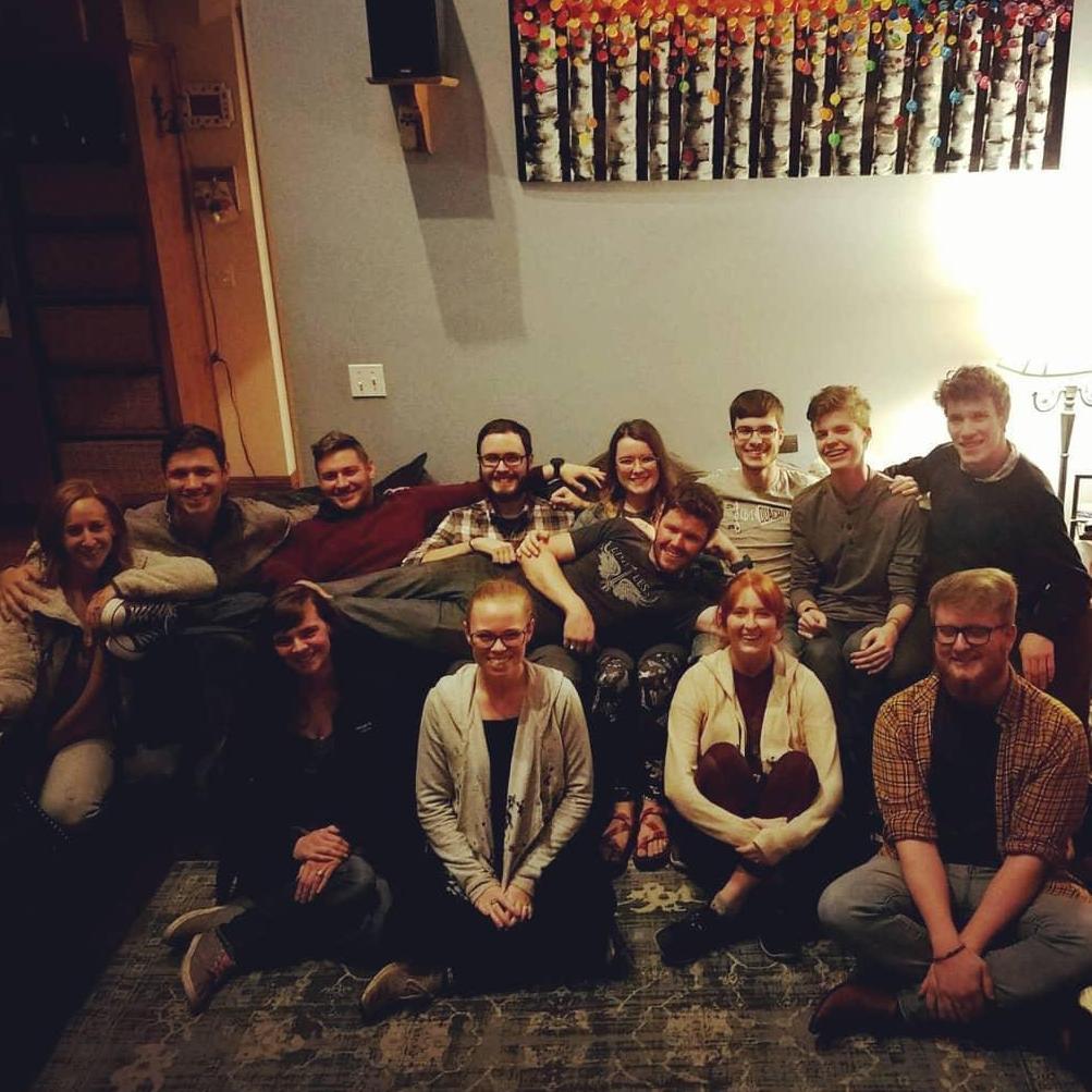 All the Youmans family children (and spouses/fiances) after celebrating the life of Zach's grandfather, Roger Youmans.