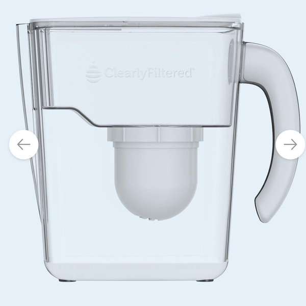 Clearly Filtered Water Pitcher