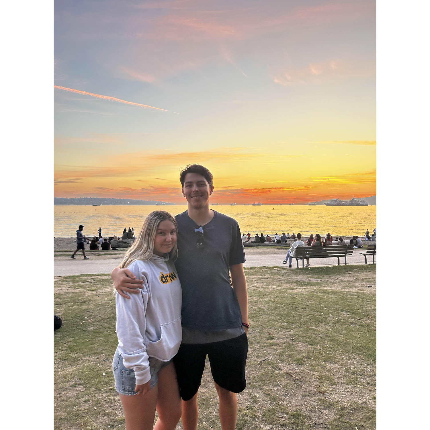 Sunset at English Bay