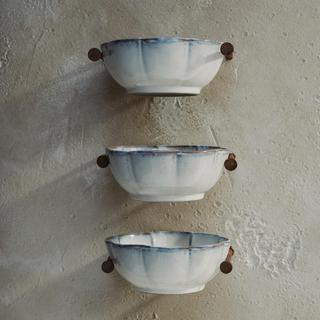 Inku Extra Large Ribbed Bowl by Sergio Herman, Set of 4