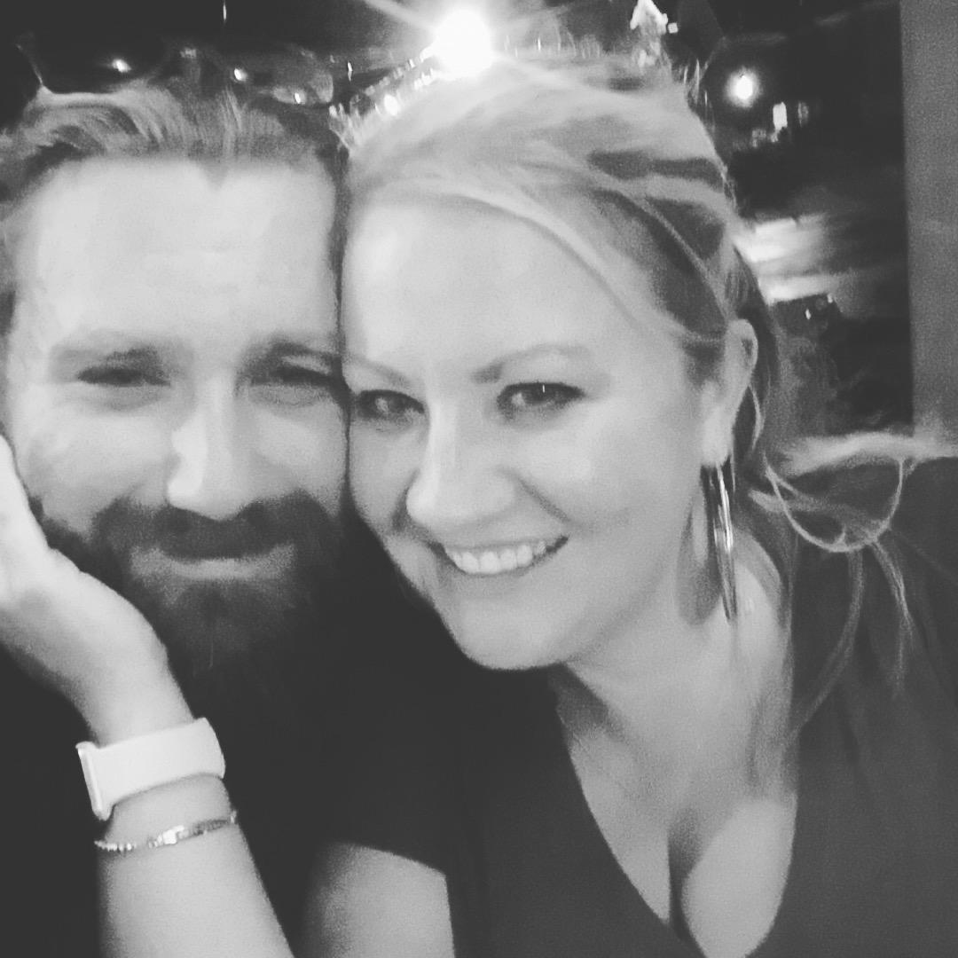 Our first photo together. Summer 2018