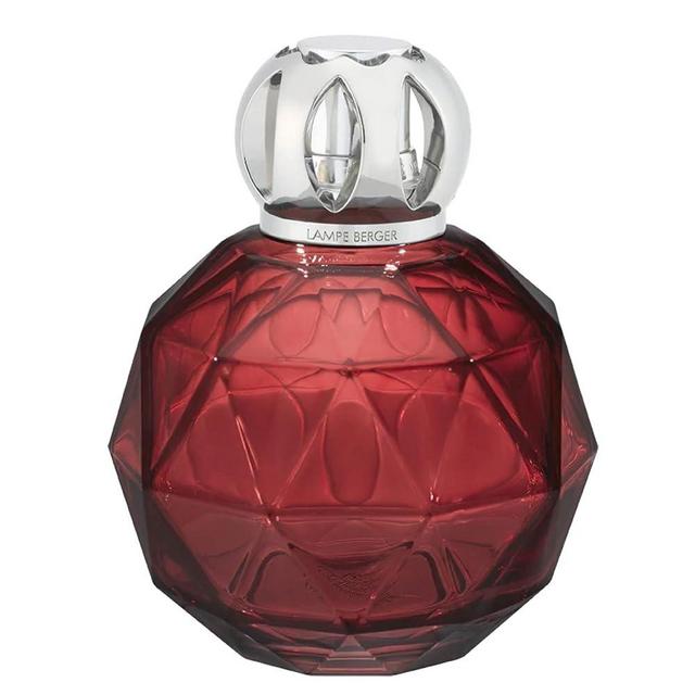 MAISON BERGER - Lampe Berger Model Geode - Home Fragrance Lamp Diffuser - 5.2 x 4.4 x 4.4 inches (Paprika)