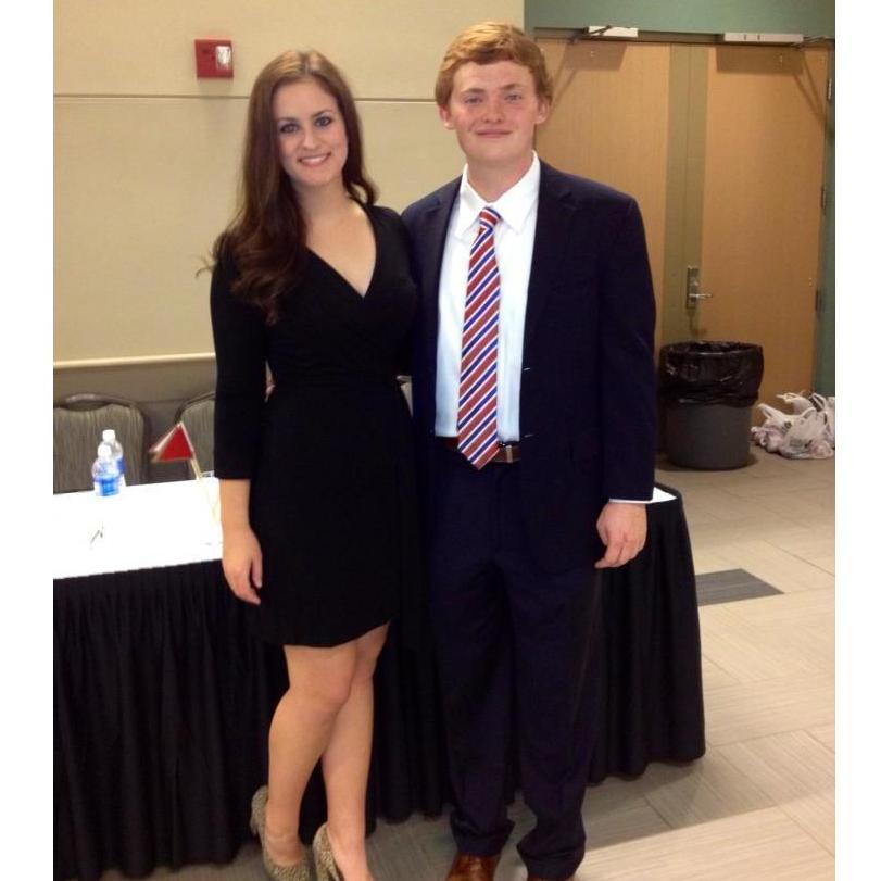 Our first "official" date at the Chancellor's Ball in October of 2014.