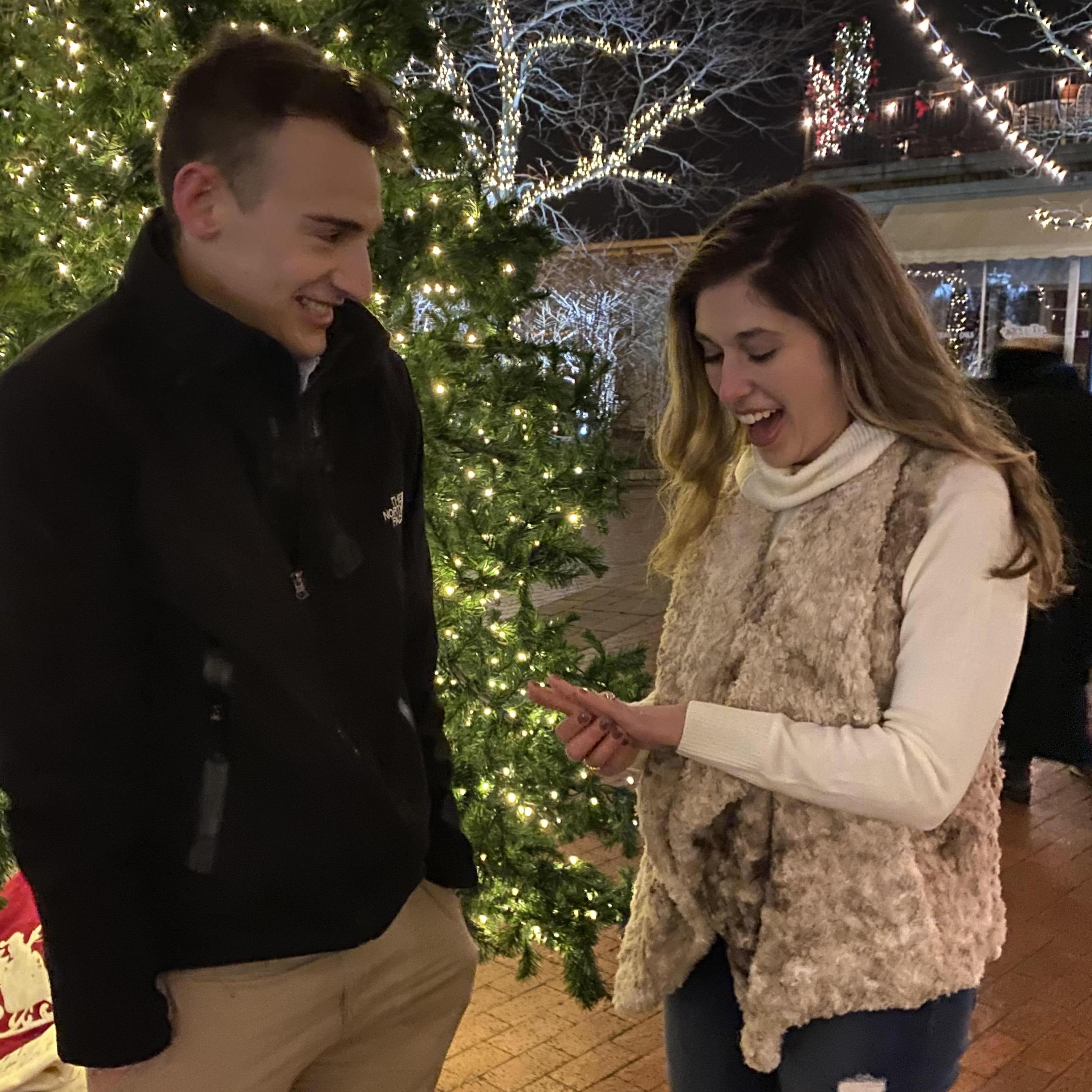 She said "yes"!