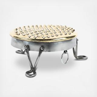 Footed English Grater