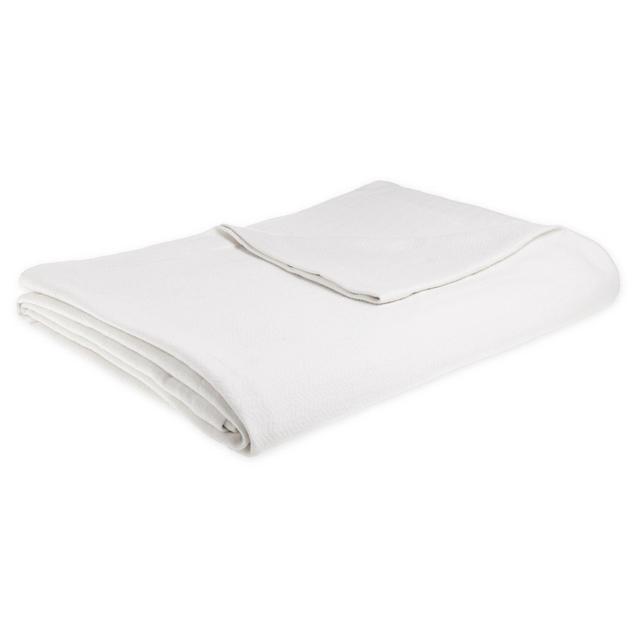 Nestwell™ Flatweave MicroCotton® King Blanket in White