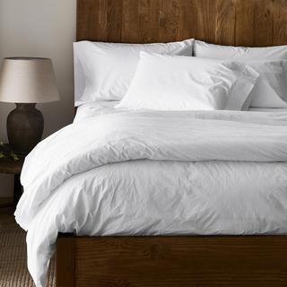 220 Percale Organic Duvet Cover