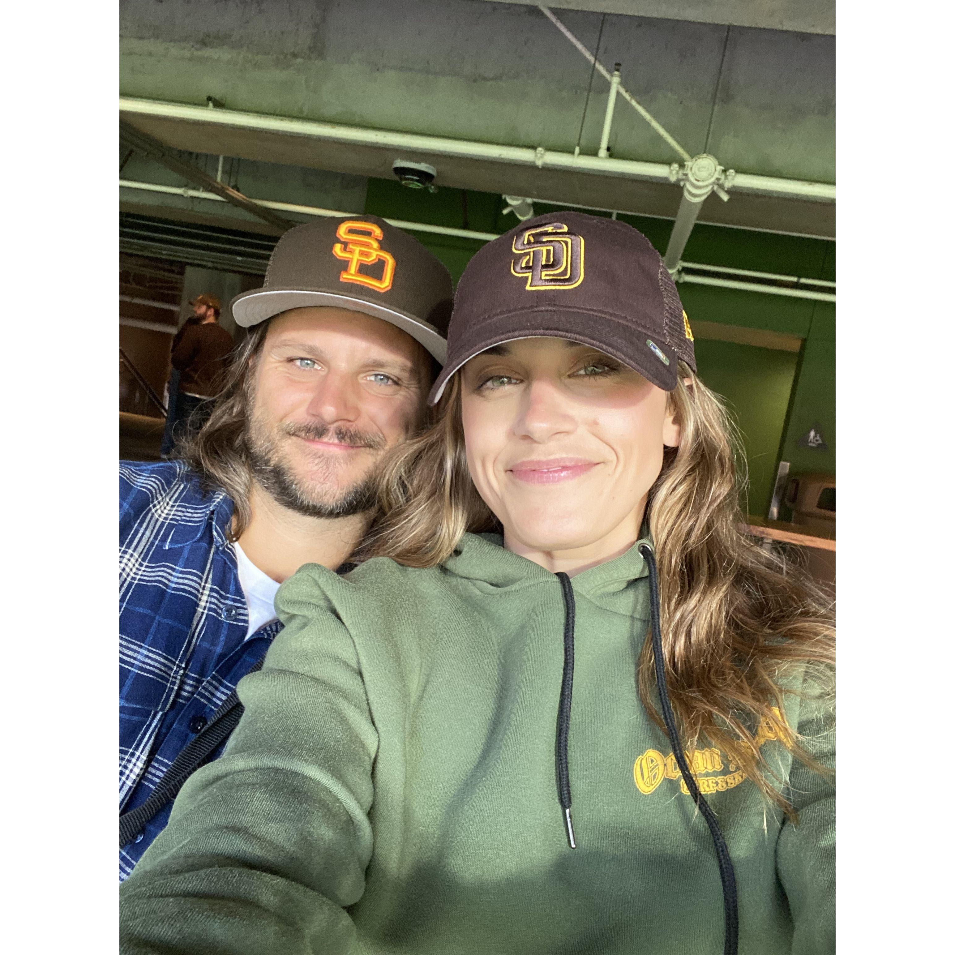Padres game in SD!