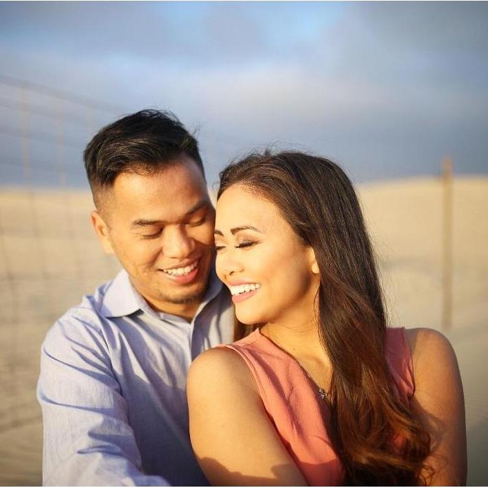 Engagement photos part 2 at Pismo Beach - by David's cousin Mike