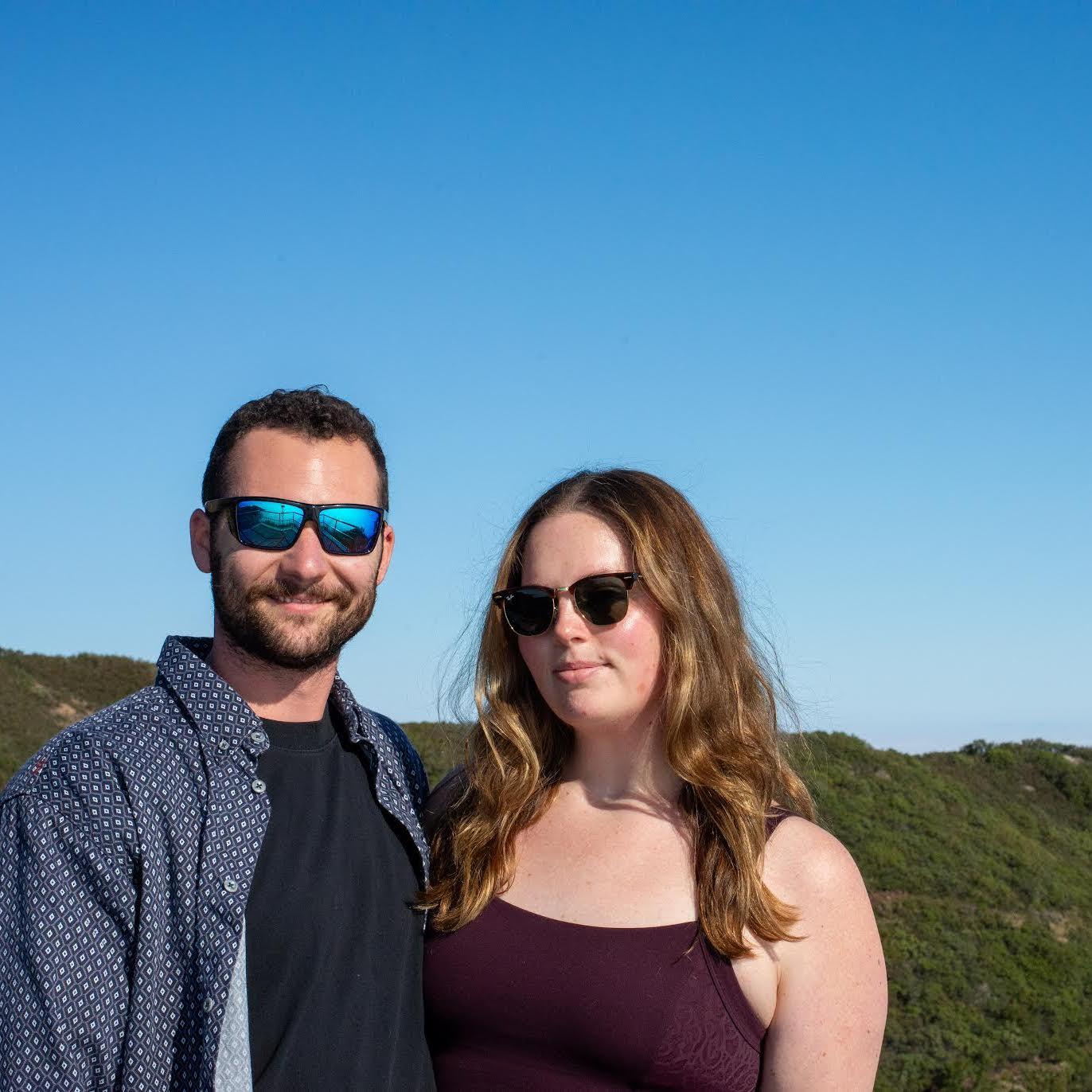 On top of the world (Mt Tam)!