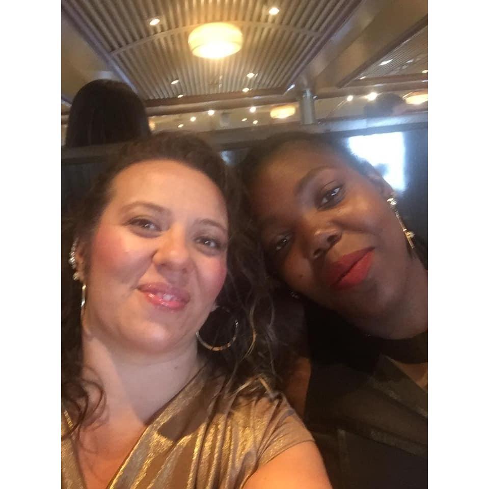 Elegant night for Erica's birthday booze cruise!!
