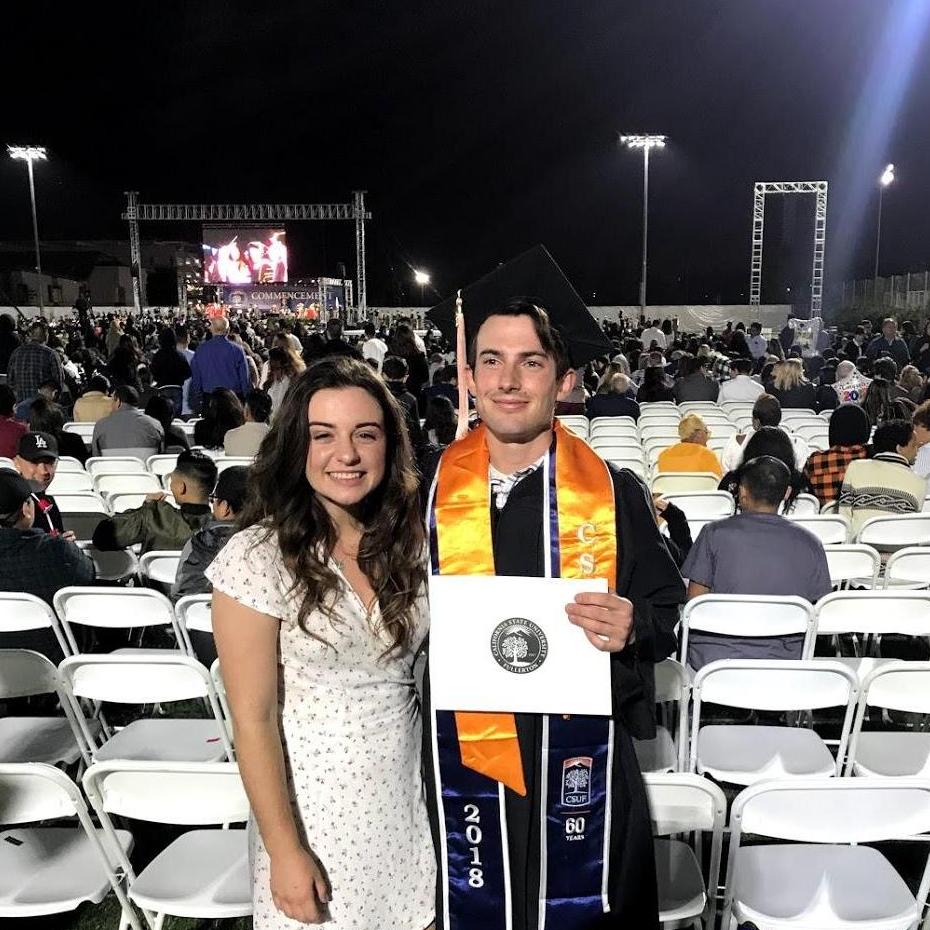 05/18/2018
Kelly received his Bachelor's degree in Health Science from CSUF.