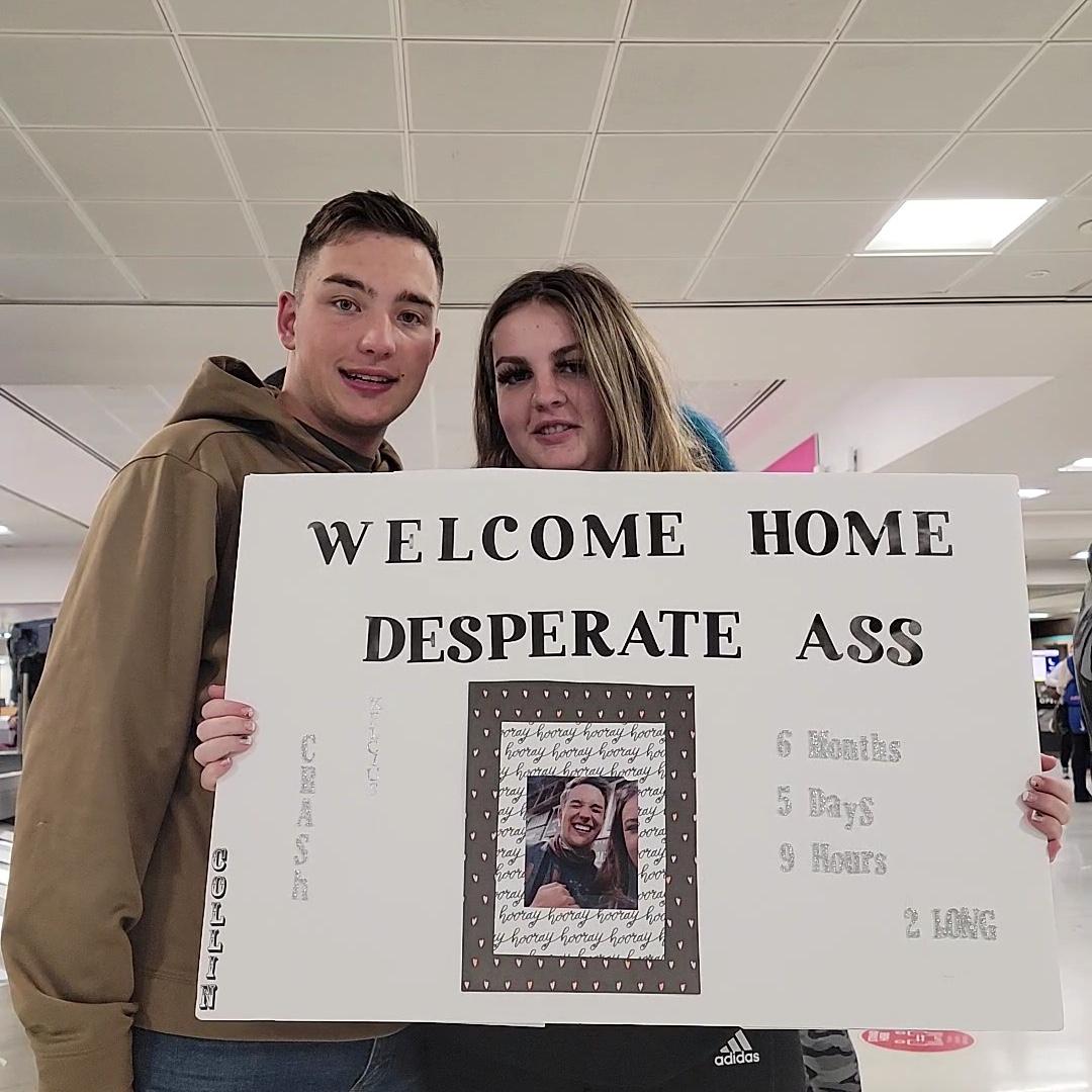 Welcome Home!
Collin got to come home for 10 days.
December 2021