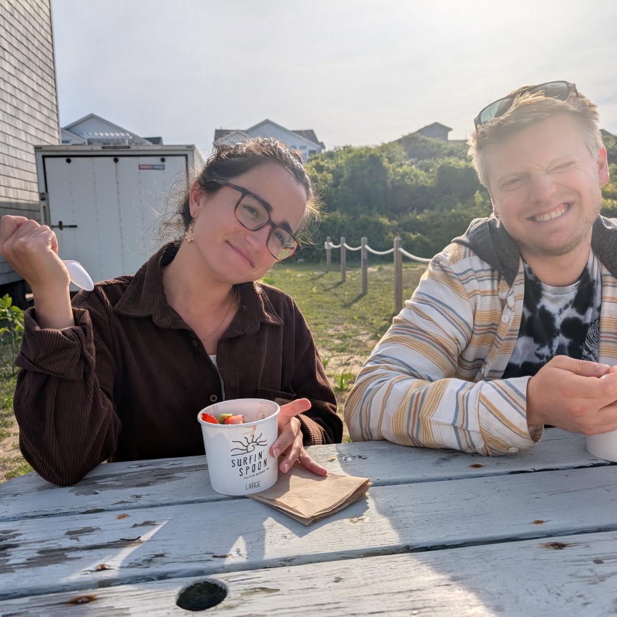 Always nice going back to OBX, for family and froyo!