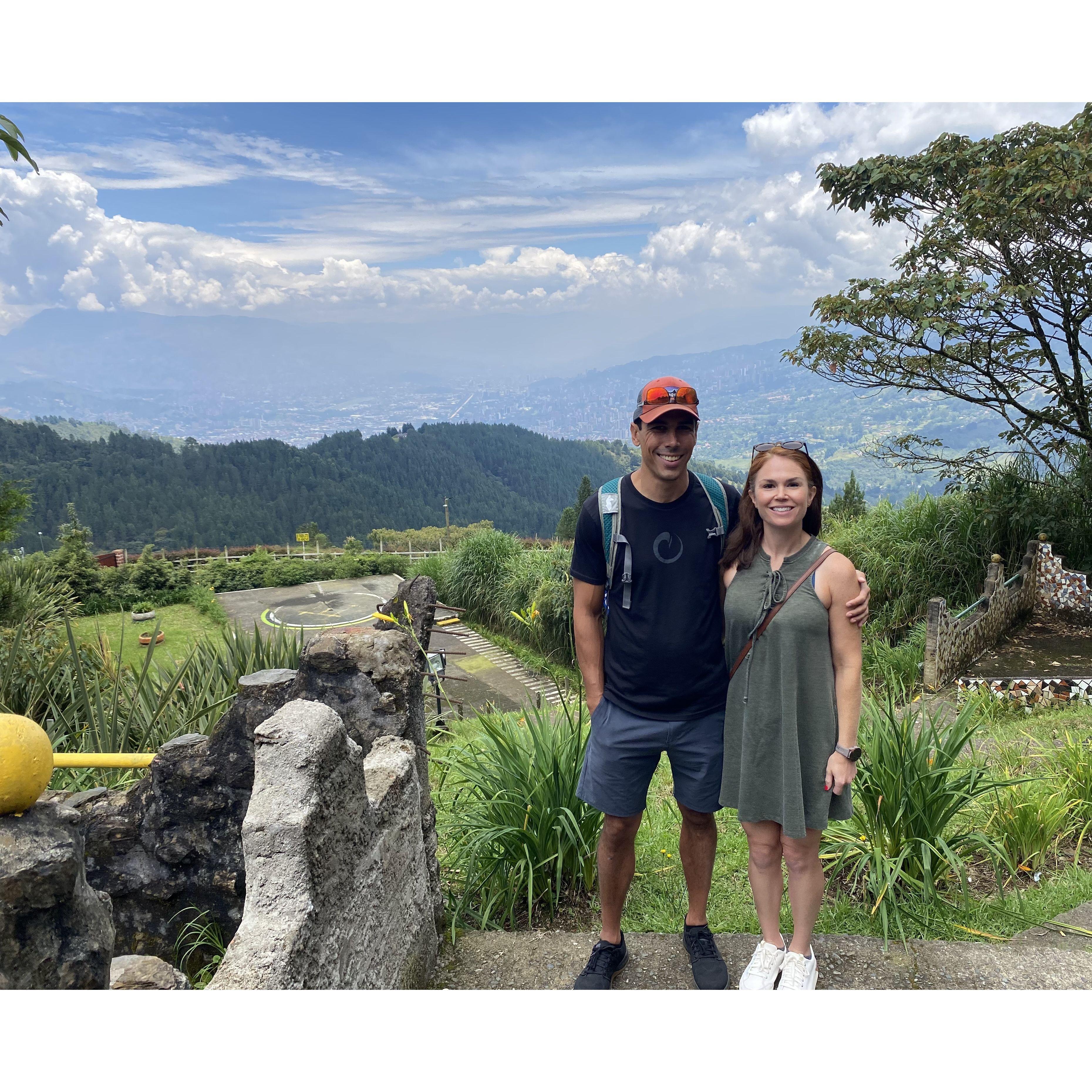 Colombia views from Pablo Escobar's "prison"