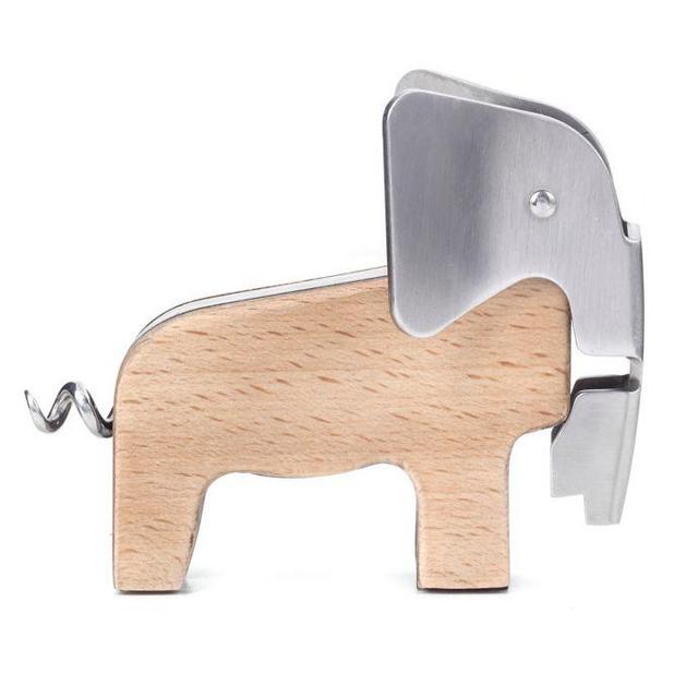 Kikkerland® Design Elephant Corkscrew/Bottle Opener