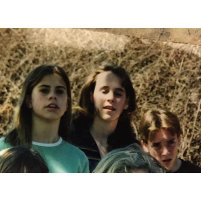 The earliest photo we can find of each other!