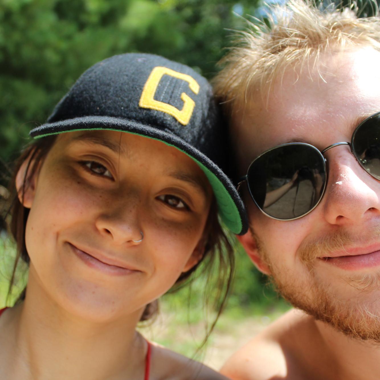 It was all smiles before Liz’s sprained ankle