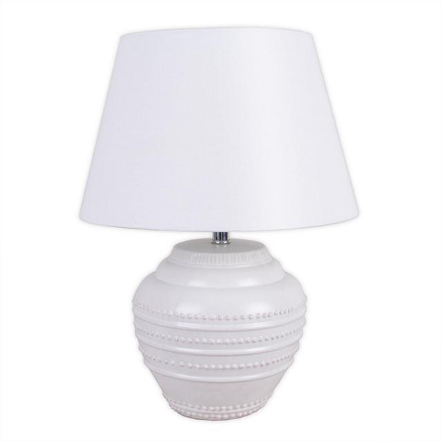 Bee & Willow™ Home Sonia Table Lamp in White with CFL Bulb