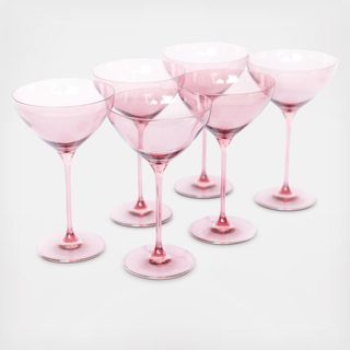 Estelle Martini Glass, Set of 6