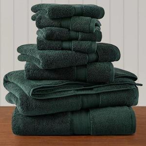 Madison Park Signature Ultra-Soft Cotton Absorbent 8-Pc. Towel Set - Macy's