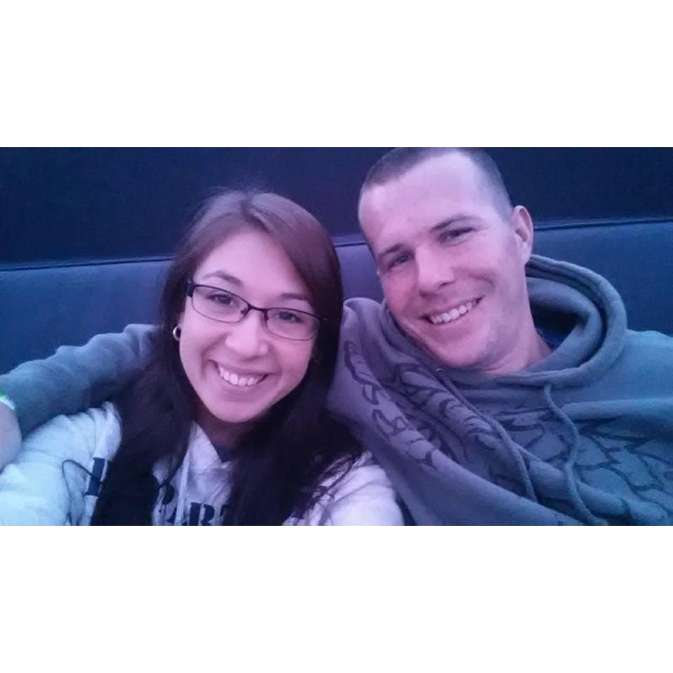The first photo we ever took together.