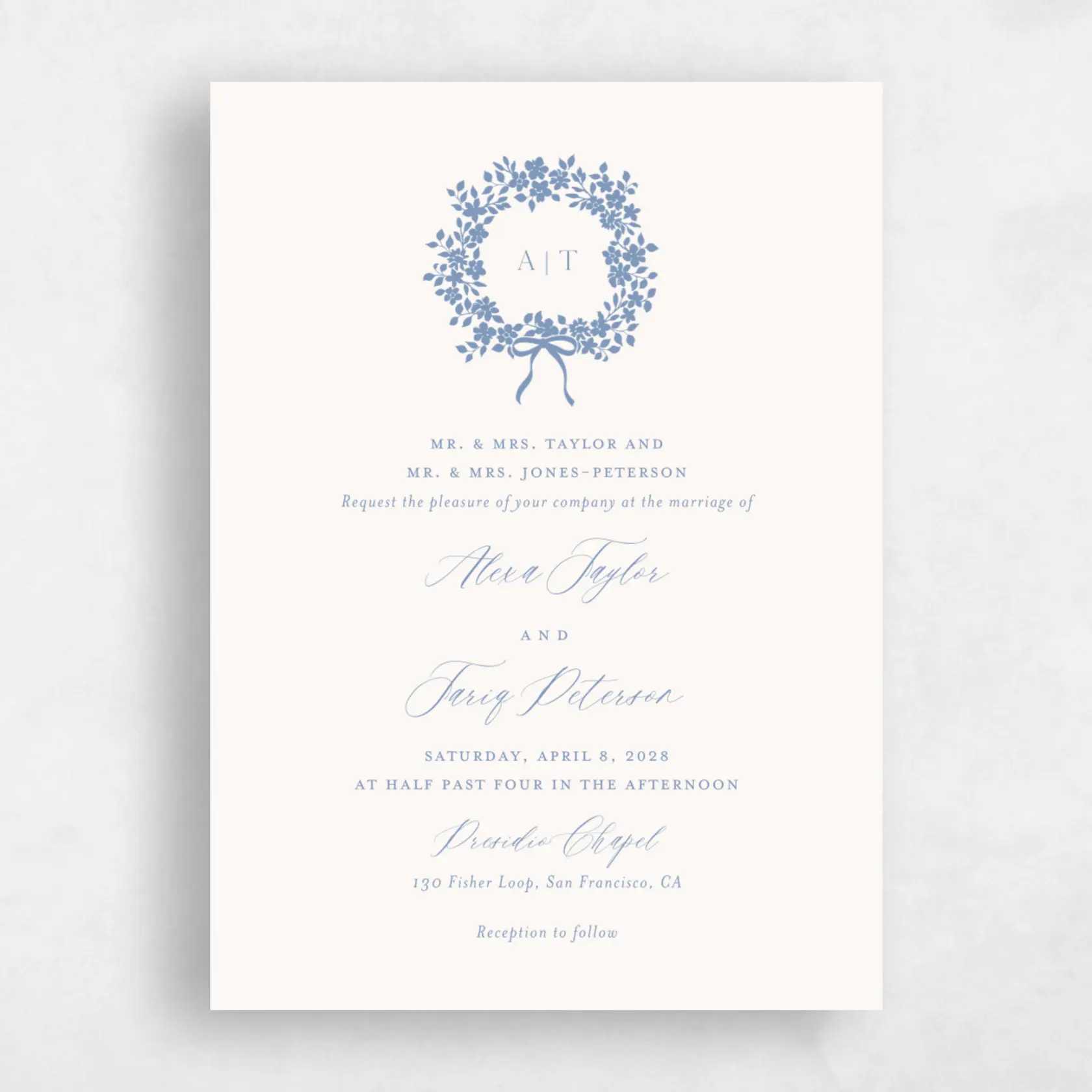 Invitation - Tiglio Portrait preview