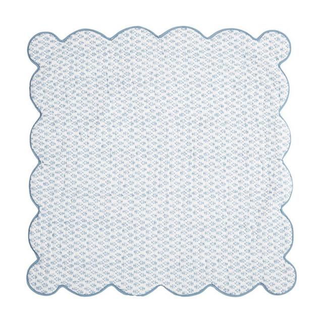 Batik Euro Sham Blue