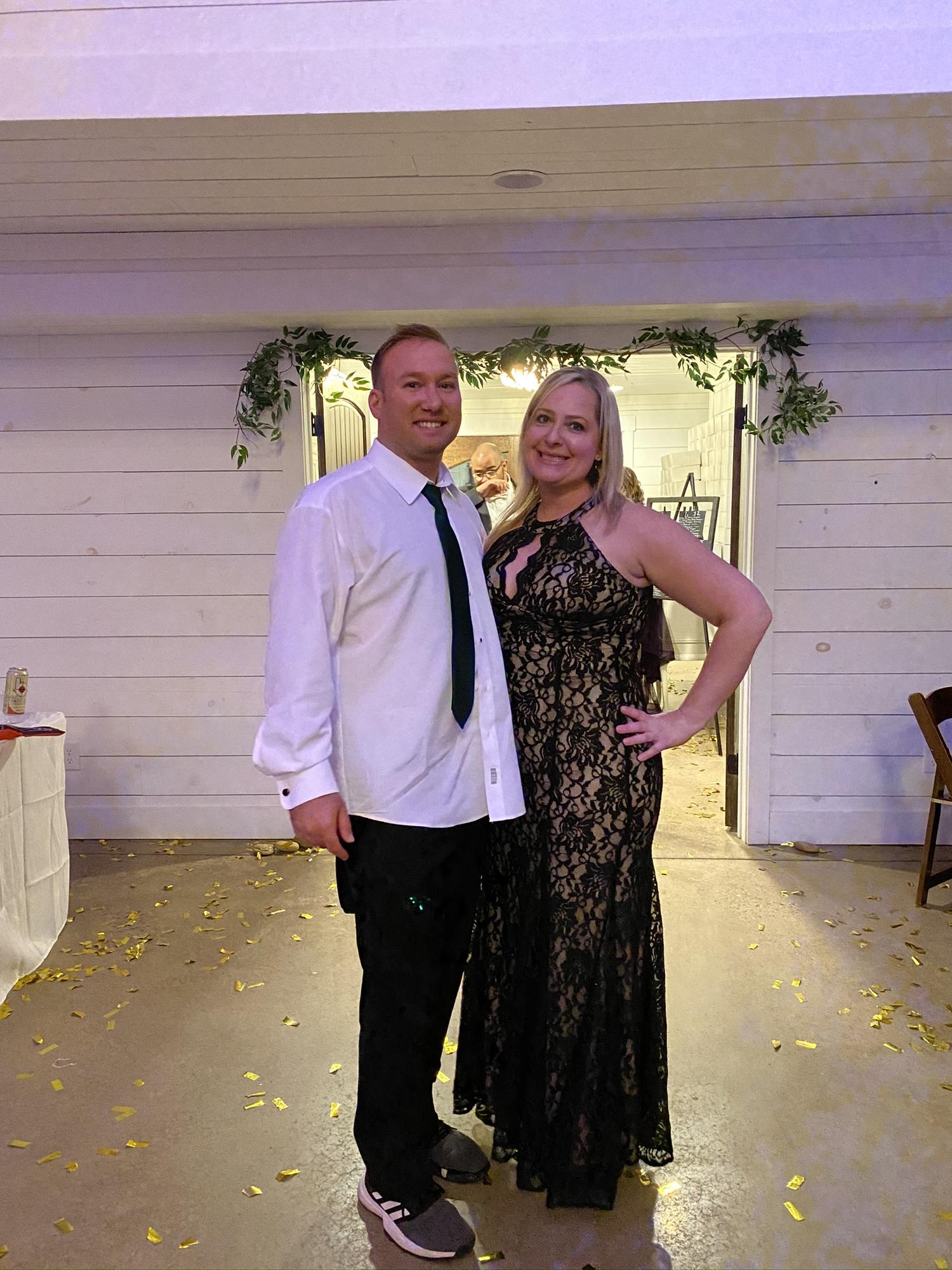 Chris and Brandi Carter’s wedding.