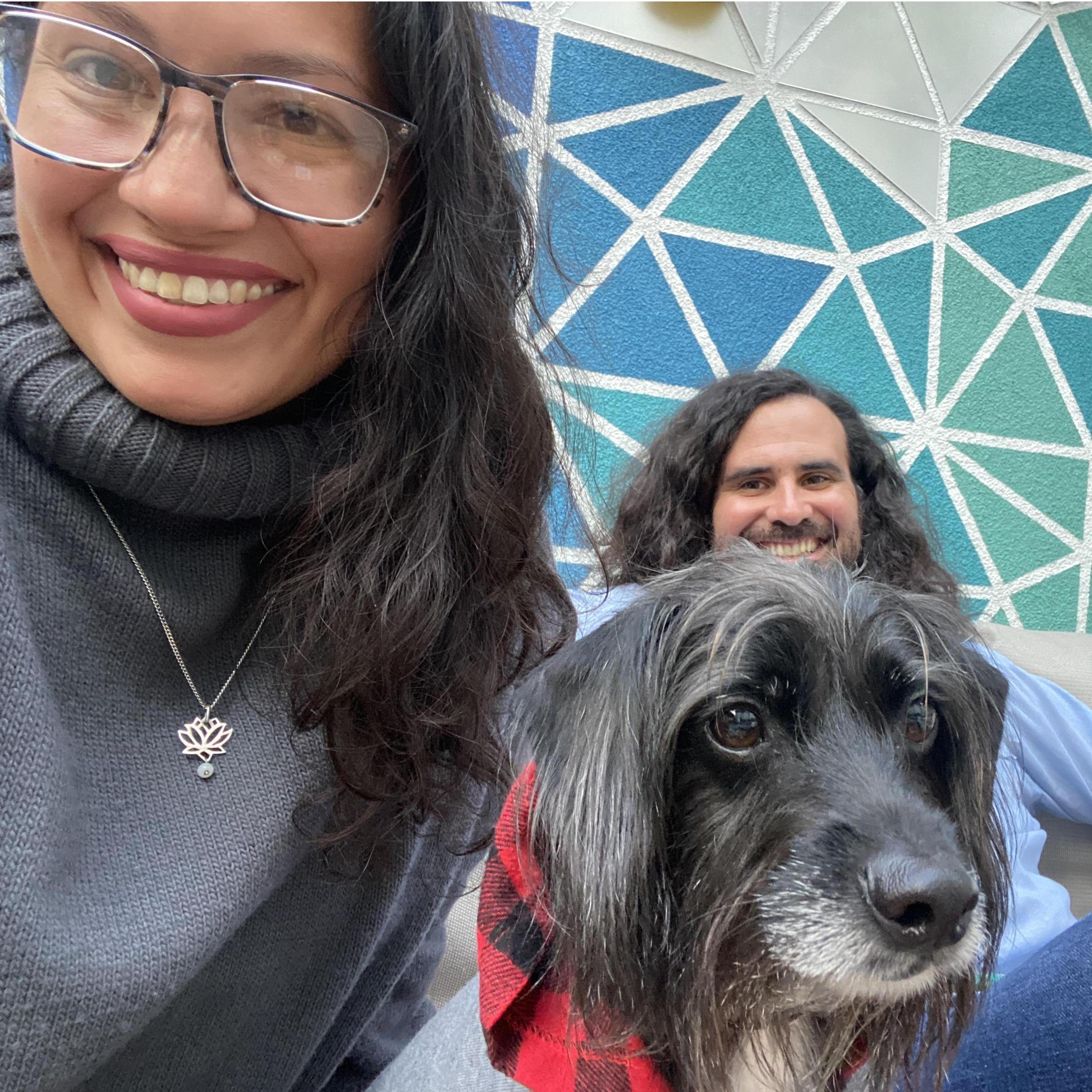 We got a dog that I dress in sweaters.