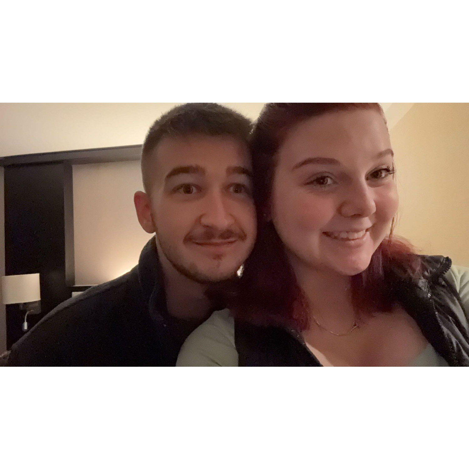 We were about to leave for central park, where he proposed.
