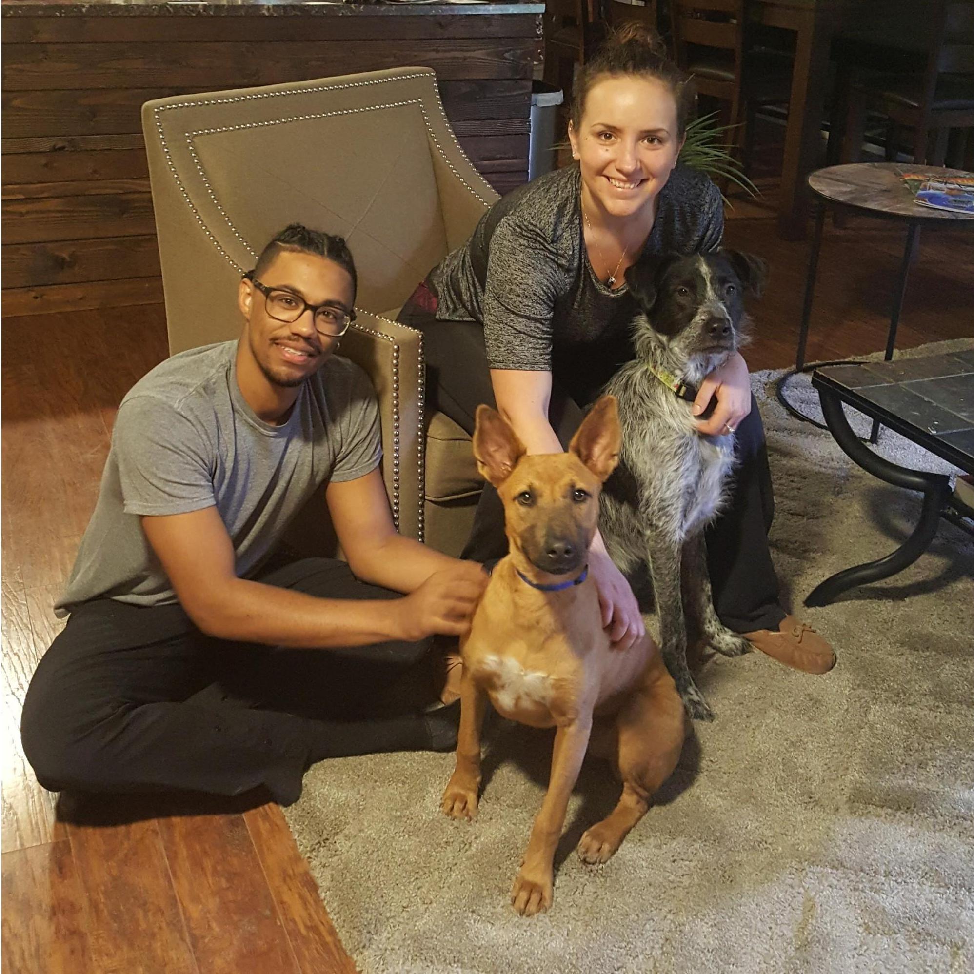 This was the night our furry family gained a member, Ripley! October 2018