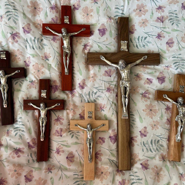 Handmade Hardwood Crucifixes