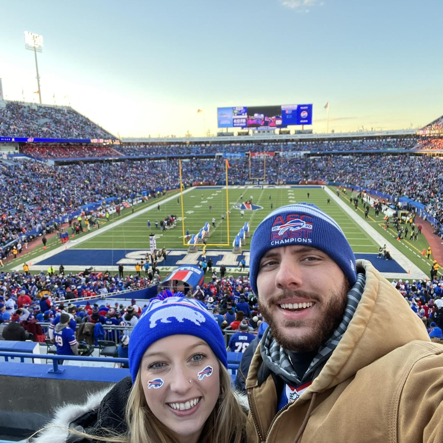 Brittany’s first trip to Bufffalo… Go Bills!