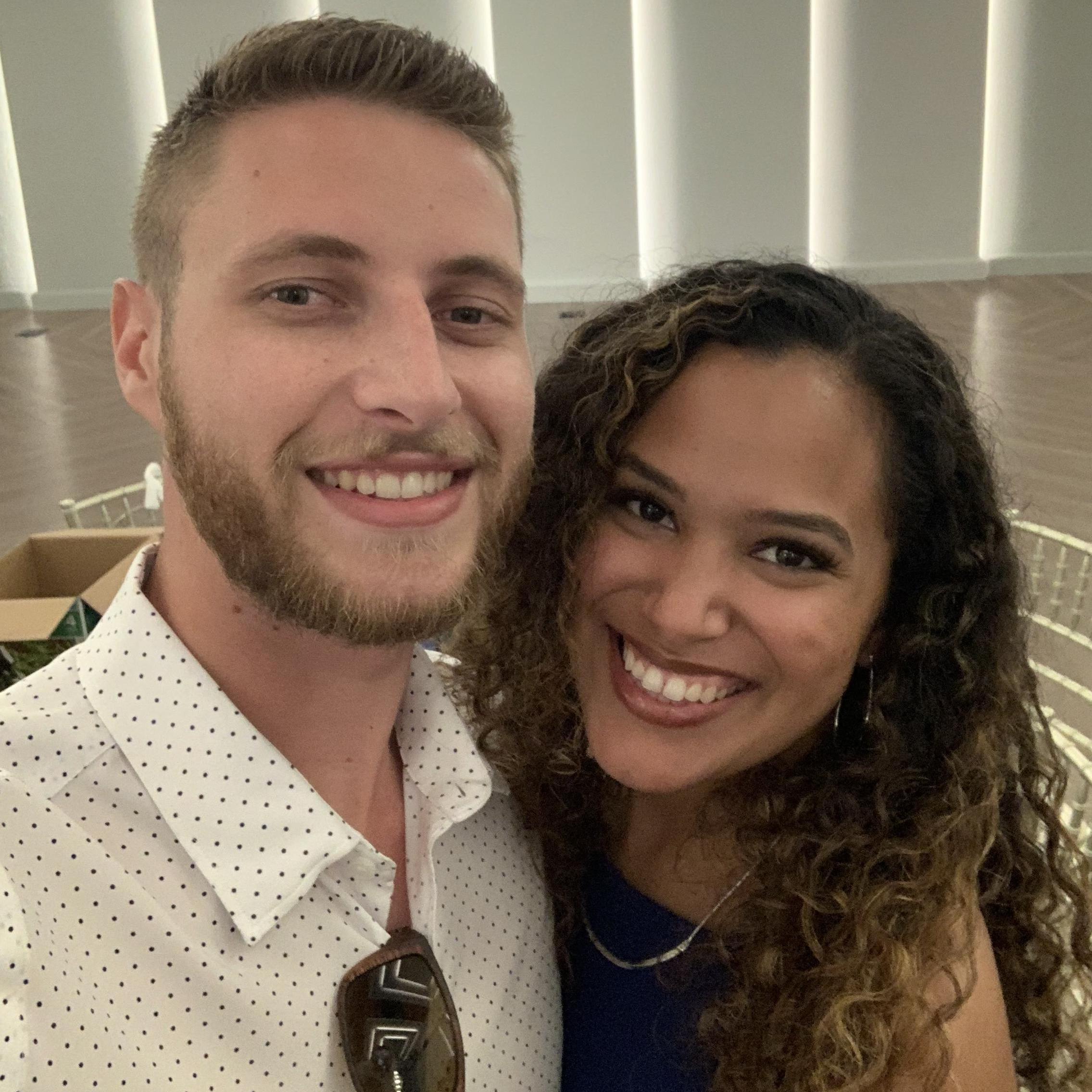 Celebrating Tyler and Victoria Baugh during their rehearsal dinner