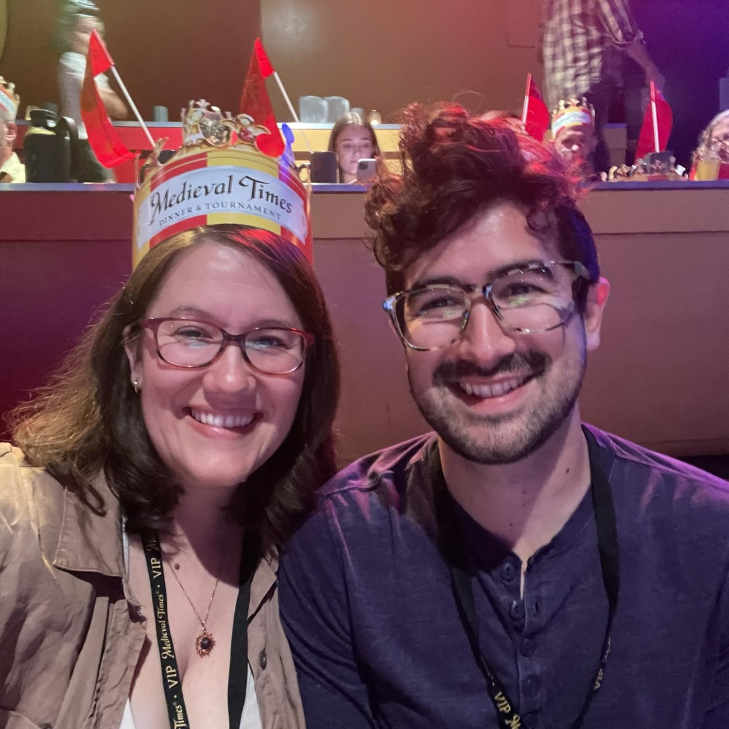 Getting to experience a little medieval times together. We sure are glad to live in the 21st century.
12/23